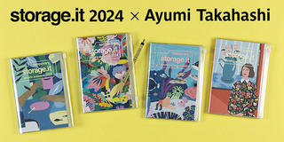 【新製品】Ayumi Takahashiともコラボ「ストレージイット ダイアリー」2024年版